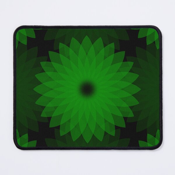 Item preview, Green Flower Pattern designed and sold by WarmlyArts.