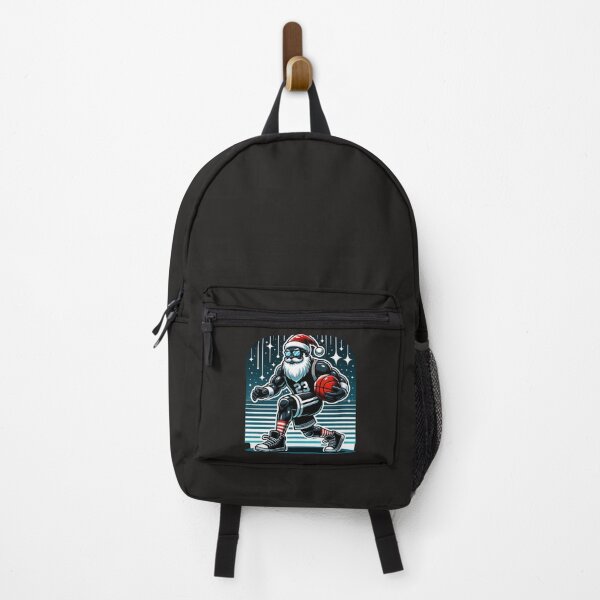 Item preview, Black Santa Playing Basketball designed and sold by PictoParade.