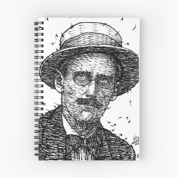Item preview, JAMES JOYCE - ink portrait .3 designed and sold by lautir.