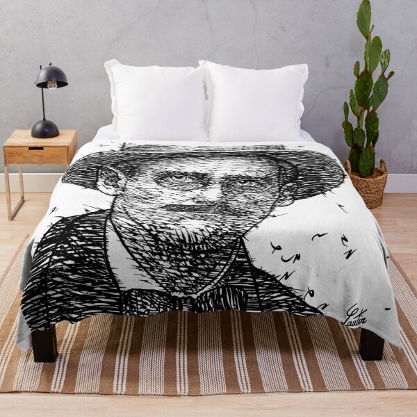 Item preview, JAMES JOYCE - ink portrait .3 designed and sold by lautir.