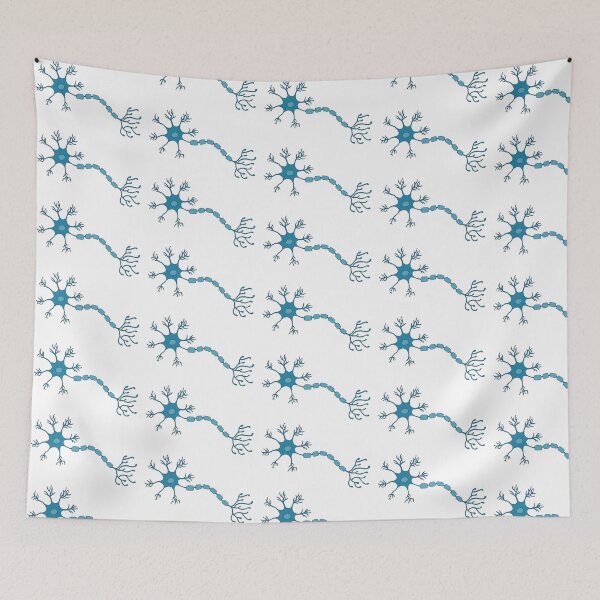 Item preview, blue neuron designed and sold by offandonagain.