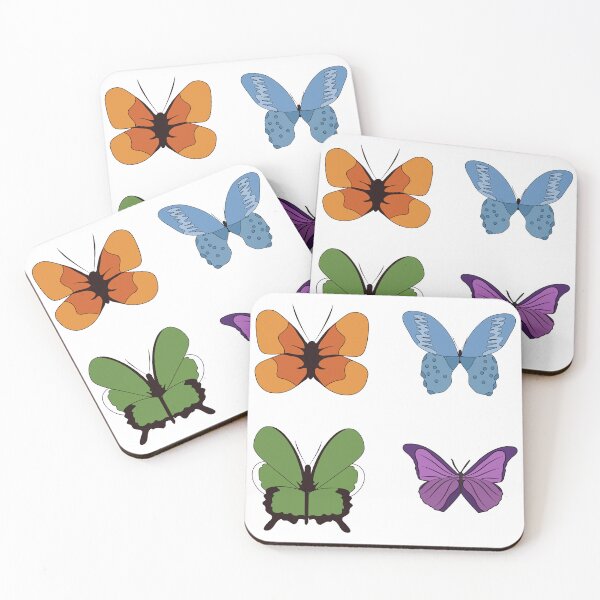Item preview, 4 beautiful butterflies perfect for decorating designed and sold by huape.