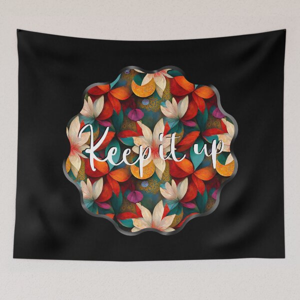 Item preview, Keep It Up - Modern Art, Motivational, Floral Background designed and sold by AliceSLee.