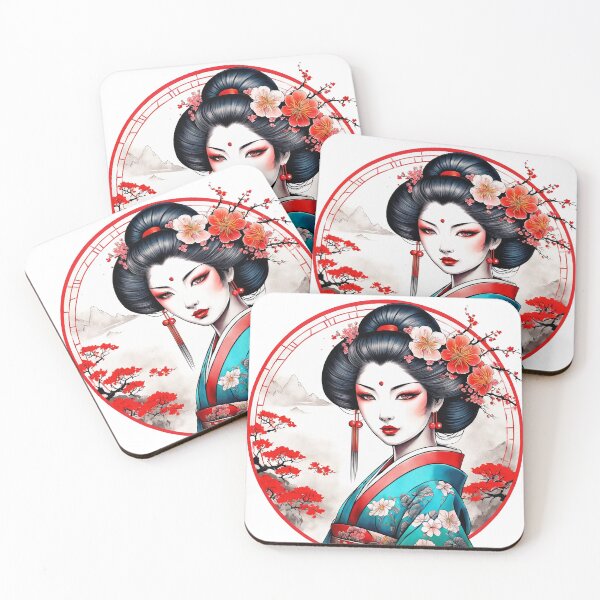 Item preview, Japanese geisha girl designed and sold by Morleyy.