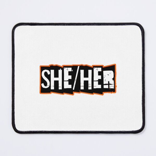Item preview, Punk Pronouns: She/Her designed and sold by roastbeefk.
