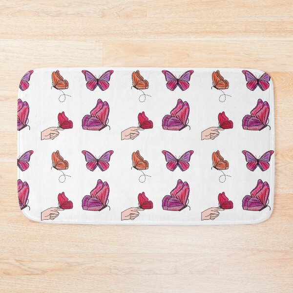 Item preview, Beautiful butterflies that inspire love designed and sold by huape.