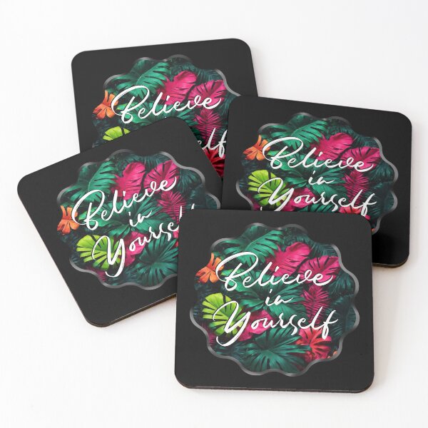 Item preview, Believe In Yourself - Bold, Beautiful Jungle, Modern Art, Encouraging designed and sold by AliceSLee.