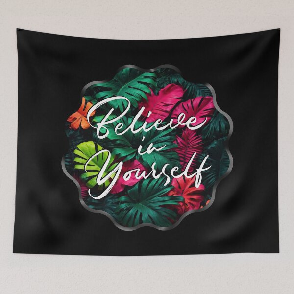 Item preview, Believe In Yourself - Bold, Beautiful Jungle, Modern Art, Encouraging designed and sold by AliceSLee.