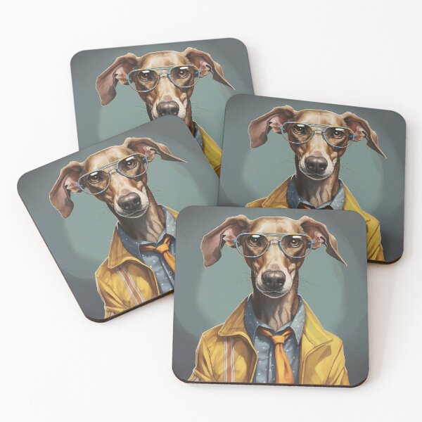 Item preview, Greyhound. Canine charm designed and sold by Tsifra.
