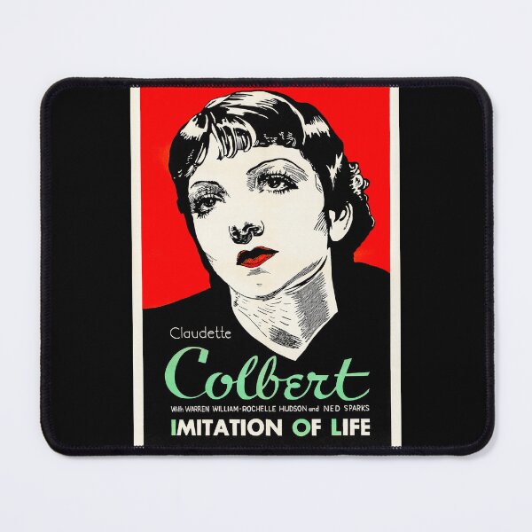 Item preview, Claudette Colbert - Imitation of Life designed and sold by askthebookbug.