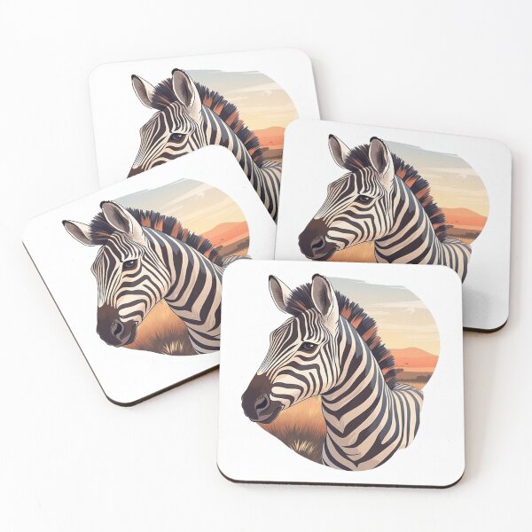 Item preview, Zebra from the Africa Safari Sticker Pack designed and sold by STICKERSLALA.
