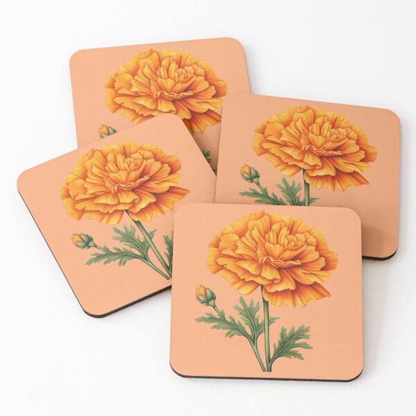 Item preview, Orange Marigold designed and sold by AxeWave.