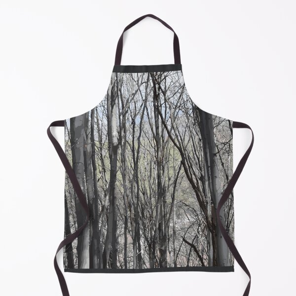 Item preview, Grey trees forest landscape designed and sold by mariya-ivanova.
