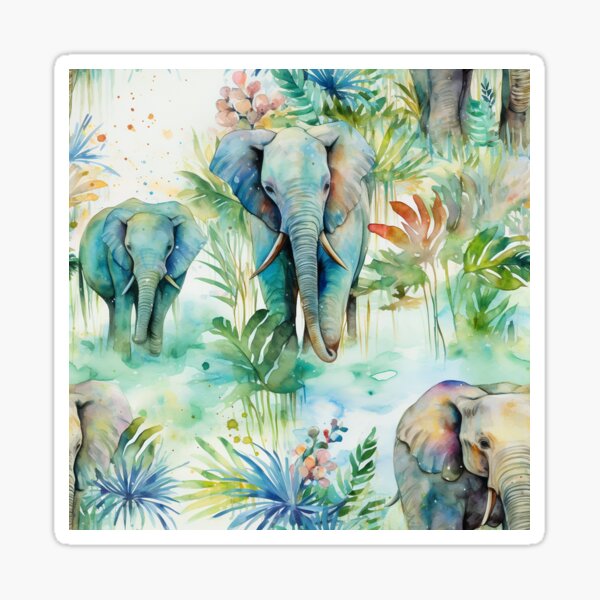 Item preview, Thai Elephants designed and sold by MimoruShop.