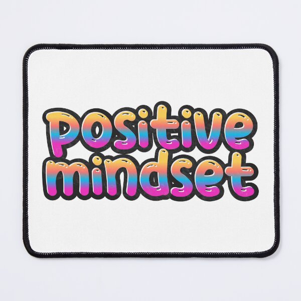 Item preview, positive mindset, t-shirt designed and sold by Anastasiia Lang.