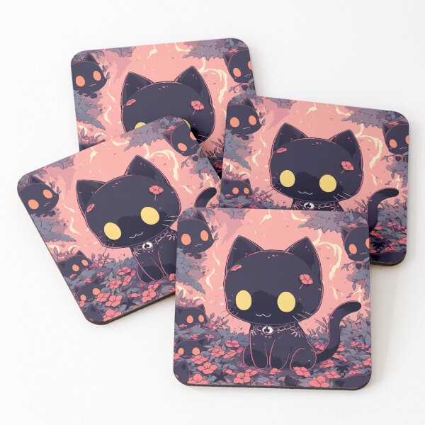 Item preview, Kuroneko Pinku designed and sold by DigitalNeko.