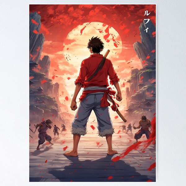 ONE PIECE MONKEY D LUFFY ANIME GEAR 5 Poster for Sale by Asher-Knight