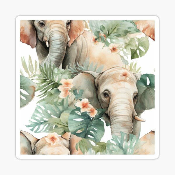 Item preview, Thai Elephants designed and sold by MimoruShop.