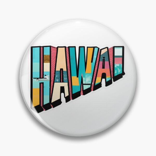 Item preview, Hawái escrito en un estilo minimalista | Ambiente retro designed and sold by CircinusStore.