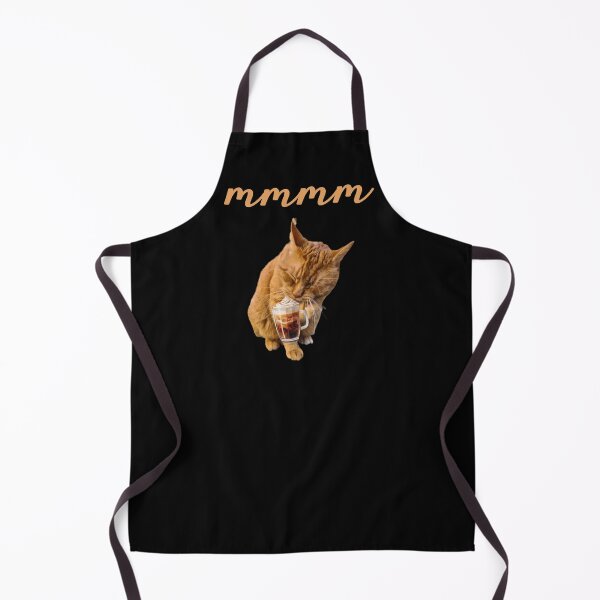 Item preview, Mmmm kitty loves coffee designed and sold by FlossOrFi.