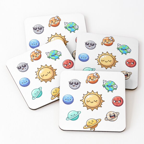 Item preview, Cute Solar System Planets designed and sold by Emitropy.