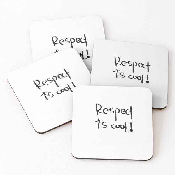 Item preview, Respect is cool designed and sold by LoveDaisyShop.