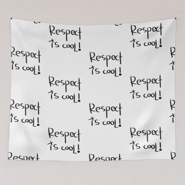 Item preview, Respect is cool designed and sold by LoveDaisyShop.