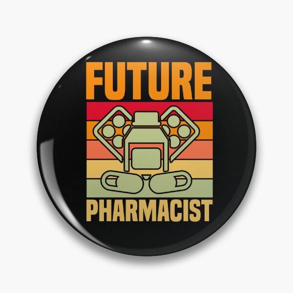 Item preview, Retro Future Pharmacist, Pharmacy Tech Gift, Medical Student, Pharmacy Graduation designed and sold by behindthefacts.