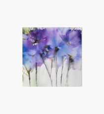 Blue Art Board Print