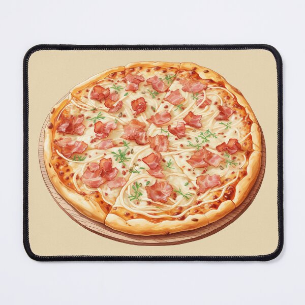 Item preview, Carbonara Pizza designed and sold by AxeWave.