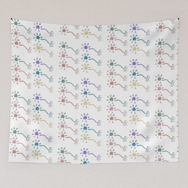 Item preview, rainbow neurons designed and sold by offandonagain.