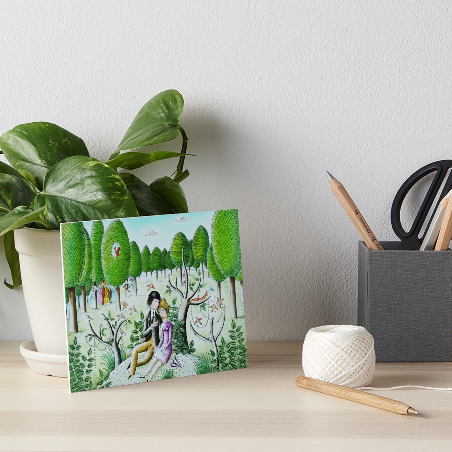Item preview, Art Board Print designed and sold by LovableObjects.
