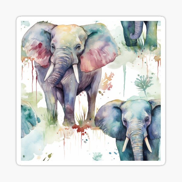 Item preview, Thai Elephants designed and sold by MimoruShop.