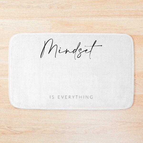 Item preview, Mindset is Everything. Inspirational Life Quote designed and sold by dk-design85.