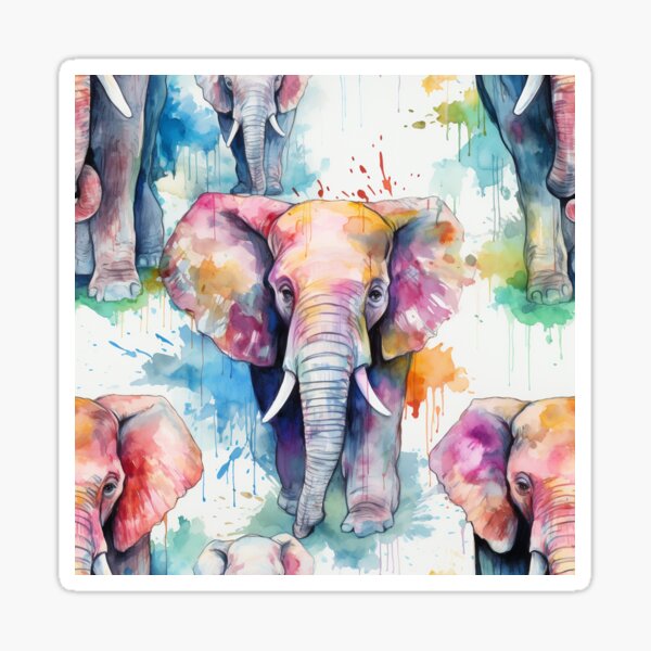 Item preview, Thai Elephants designed and sold by MimoruShop.