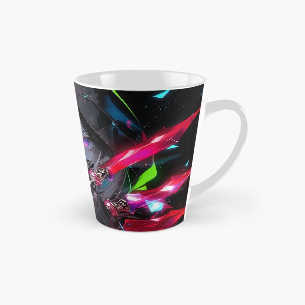 Item preview, Cool Neon Crystal Blade Assassin Anime Girl designed and sold by bubblegoth.