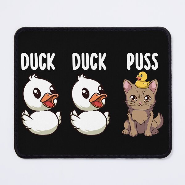 Item preview, Funny Duck Cat Pun Meme Men Women Kids Funny Duck designed and sold by KsuAnn.