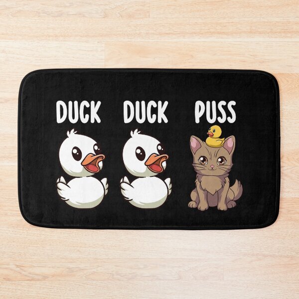 Item preview, Funny Duck Cat Pun Meme Men Women Kids Funny Duck designed and sold by KsuAnn.
