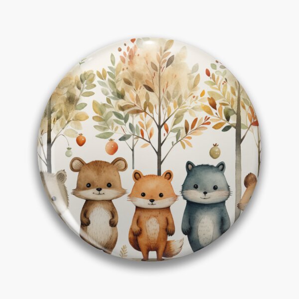 Artikelvorschau, Woodland Creatures digitales Papier entworfen und verkauft von Khun-Teera.