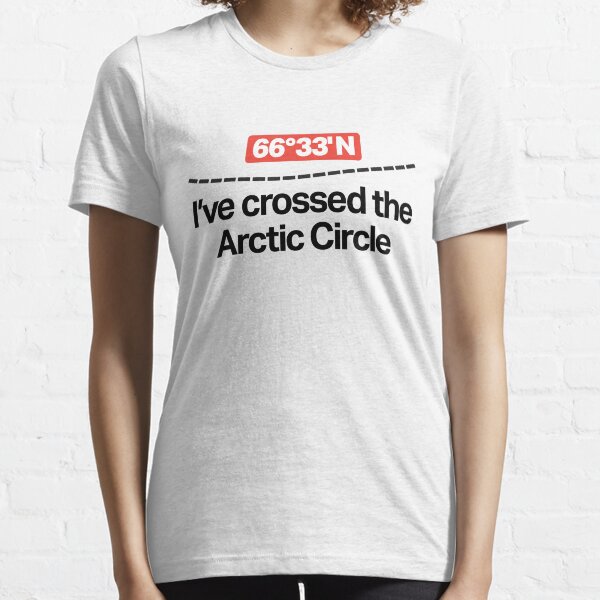 Item preview, Crossed the Arctic Circle - 66° 33’ North designed and sold by Inc-Solutions.