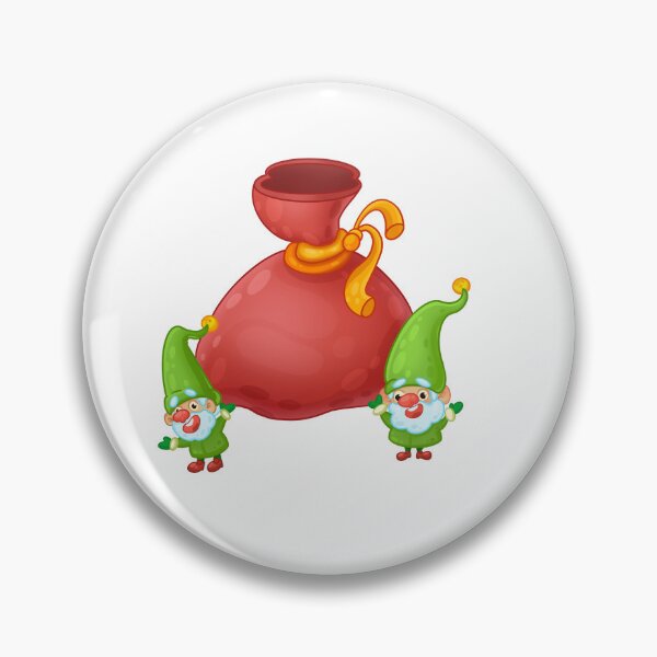 Item preview, Elves santa bag with gifts funny emotions designed and sold by Folomkina-store.