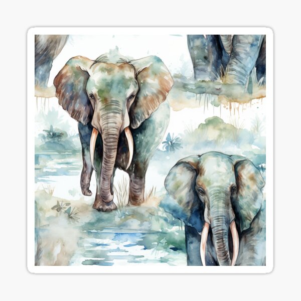Item preview, Thai Elephants designed and sold by MimoruShop.
