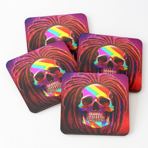 Item preview, SKULL AND DREADLOCKS AND COLOUR designed and sold by Clifford Hayes.