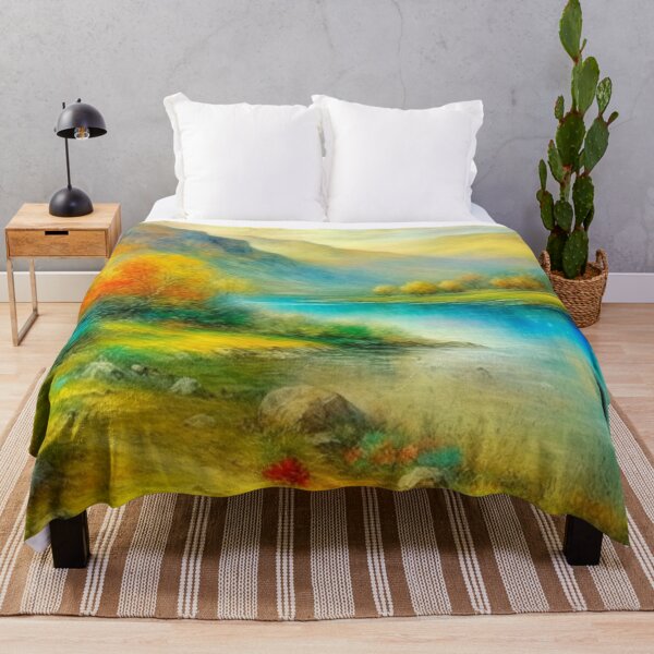 Item preview, Serenity in Hues: Impressionist Landscape designed and sold by ATSCreationsZA.