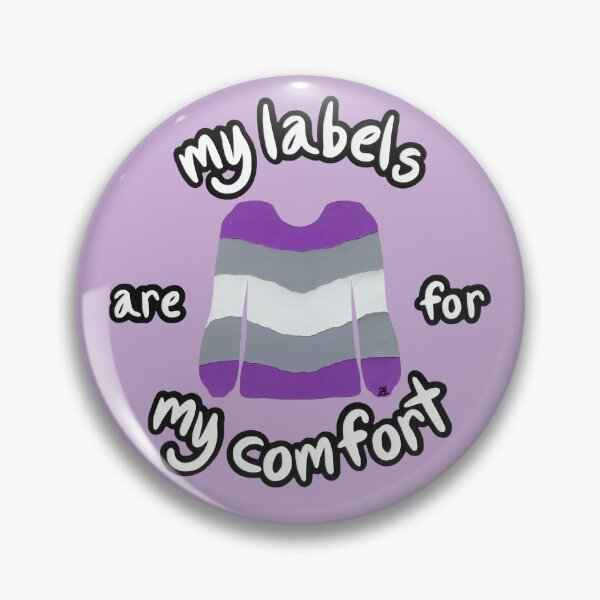 Item preview, my labels, my comfort - graysexual designed and sold by zan doodles.