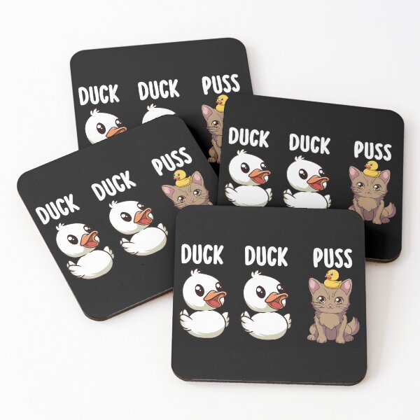 Item preview, Funny Duck Cat Pun Meme Men Women Kids Funny Duck designed and sold by KsuAnn.