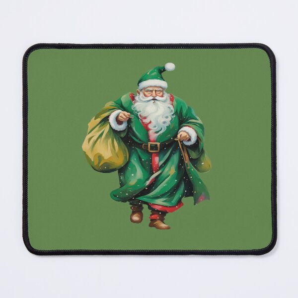 Item preview, Father Christmas Wearing Green Robes Cut Out designed and sold by taiche.