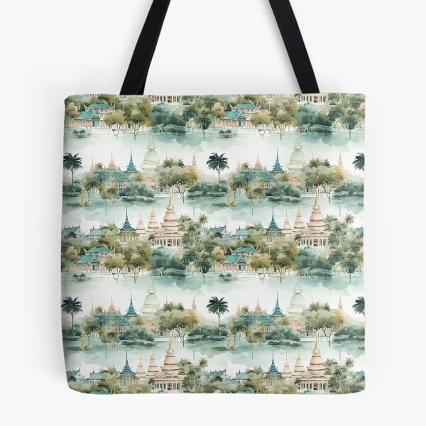 Item preview, Thai Temples and Pagodas designed and sold by MimoruShop.