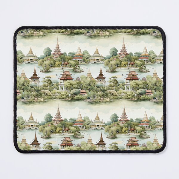 Item preview, Thai Temples and Pagodas designed and sold by MimoruShop.
