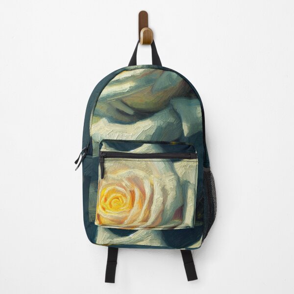 Item preview, Blooming Rose: White Rose Flower Study - Van Gogh Style designed and sold by Star-Fragment.